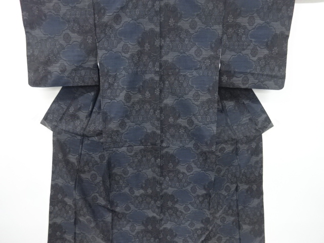 JAPANESE KIMONO / DORO OSHIMA TSUMUGI 